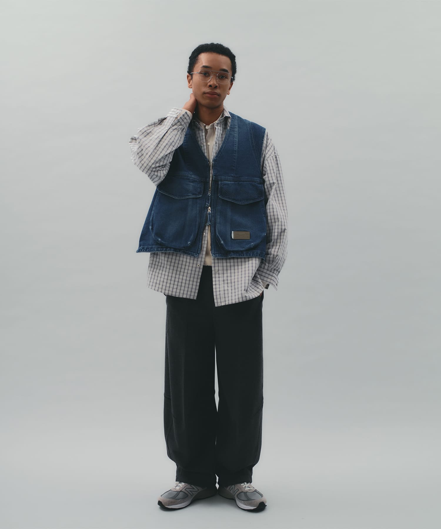 ×Wrangler ROPELOGO JEAN VEST