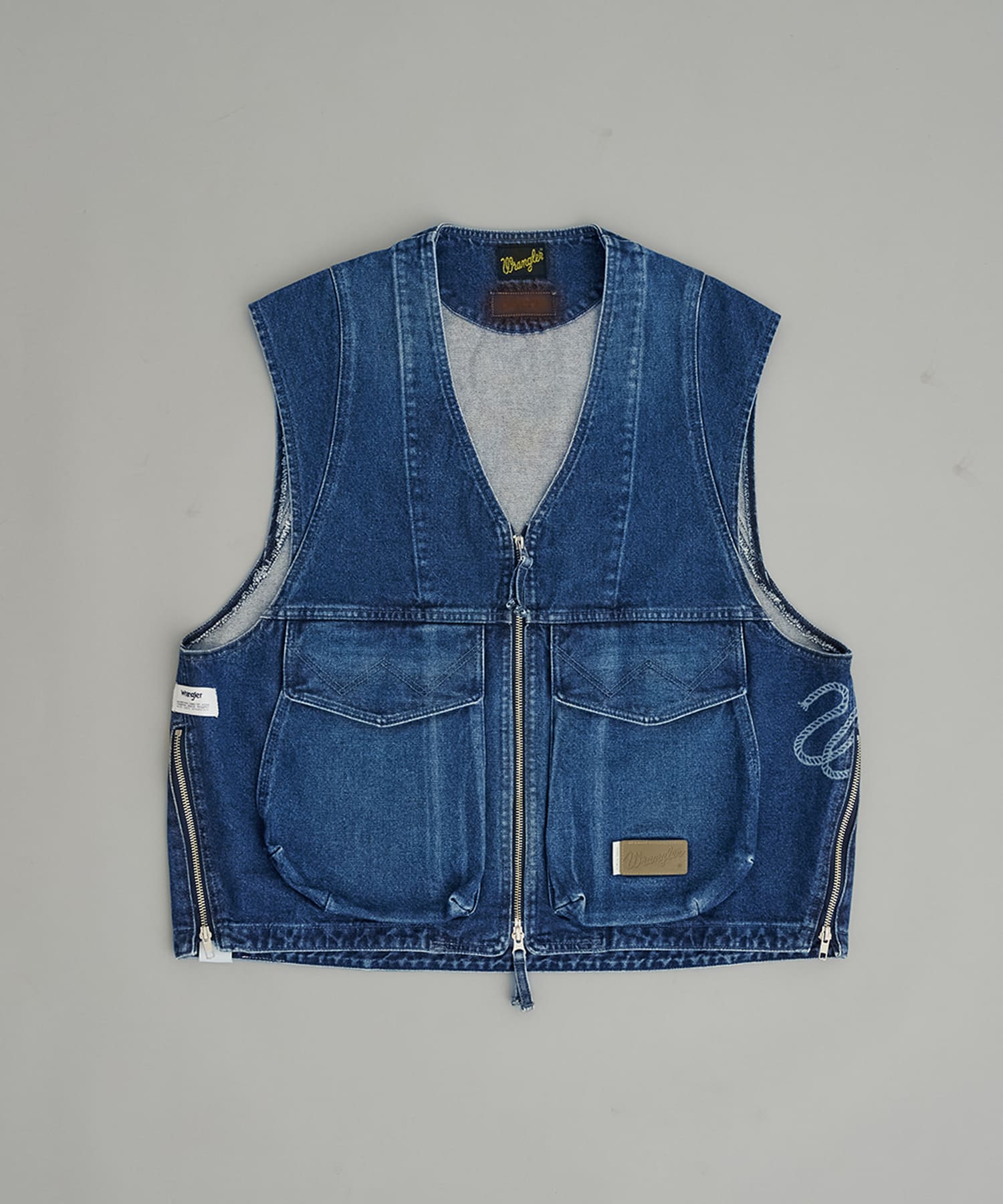 ×Wrangler ROPELOGO JEAN VEST