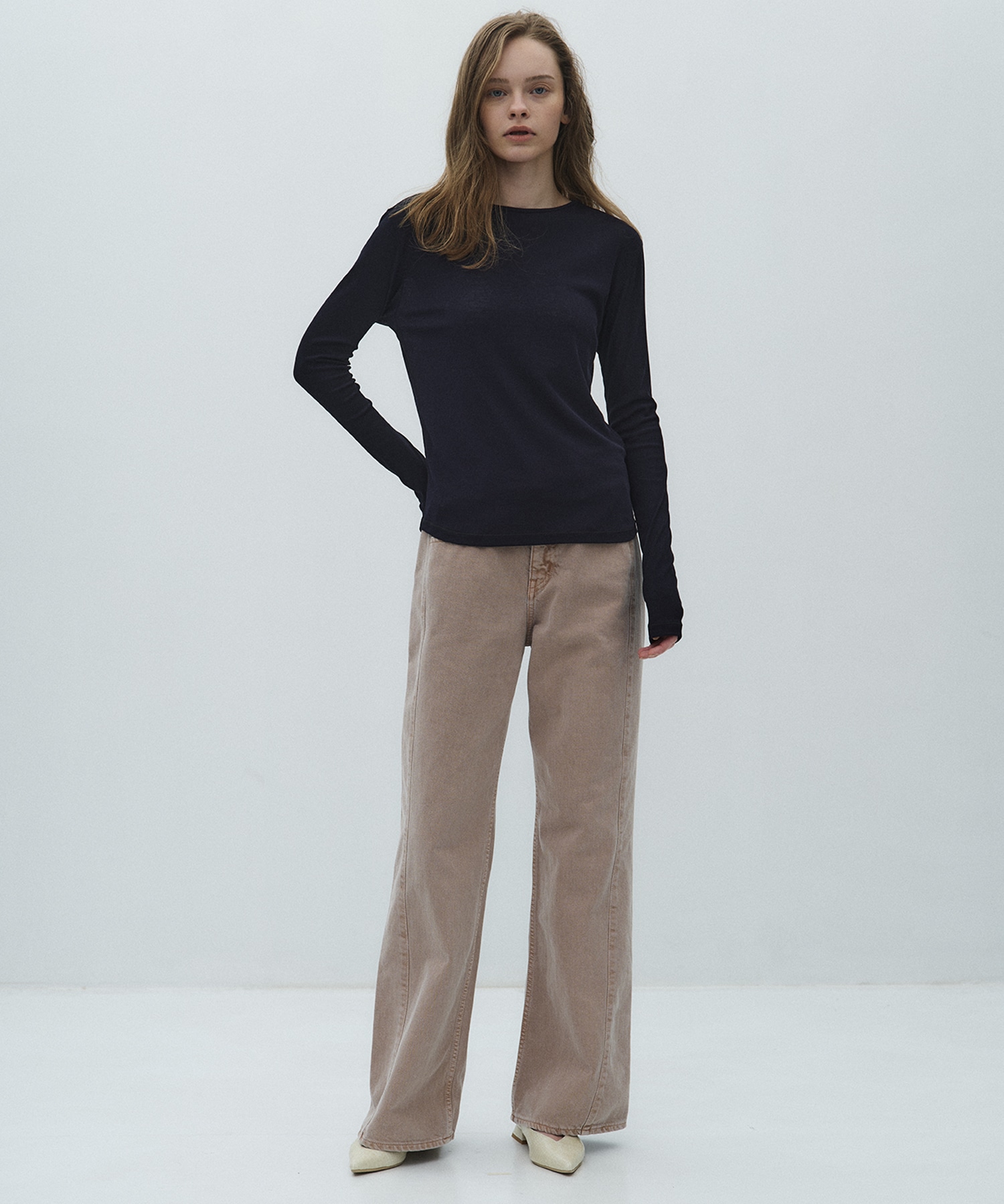 【残り僅か】PUBLICDENIM PINKRELAX