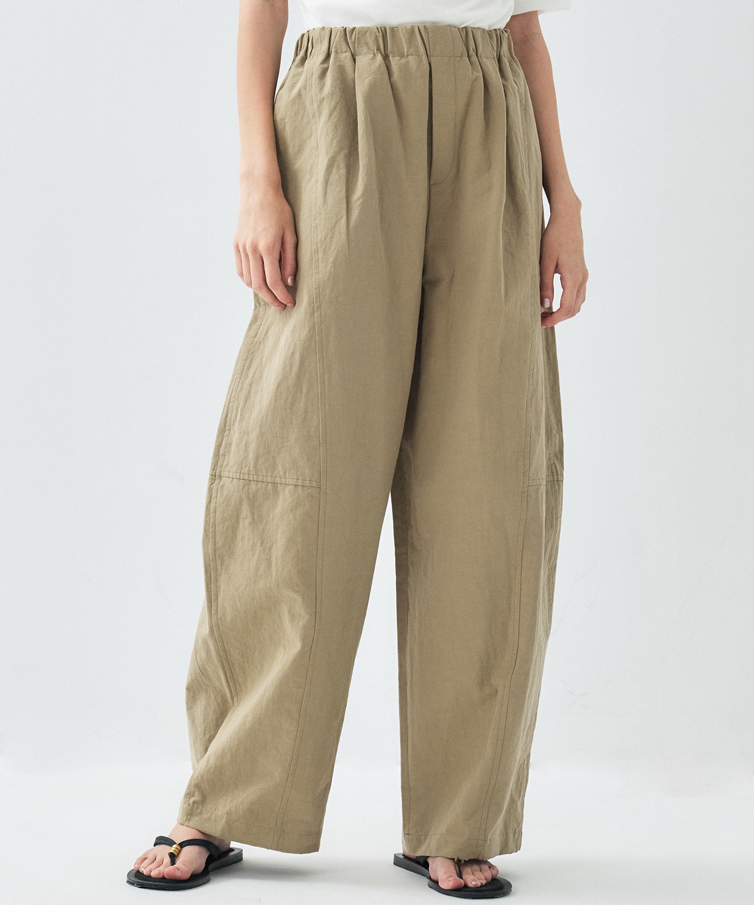 【好評につき再入荷|残り僅か】ドライリネンカーブパンツ