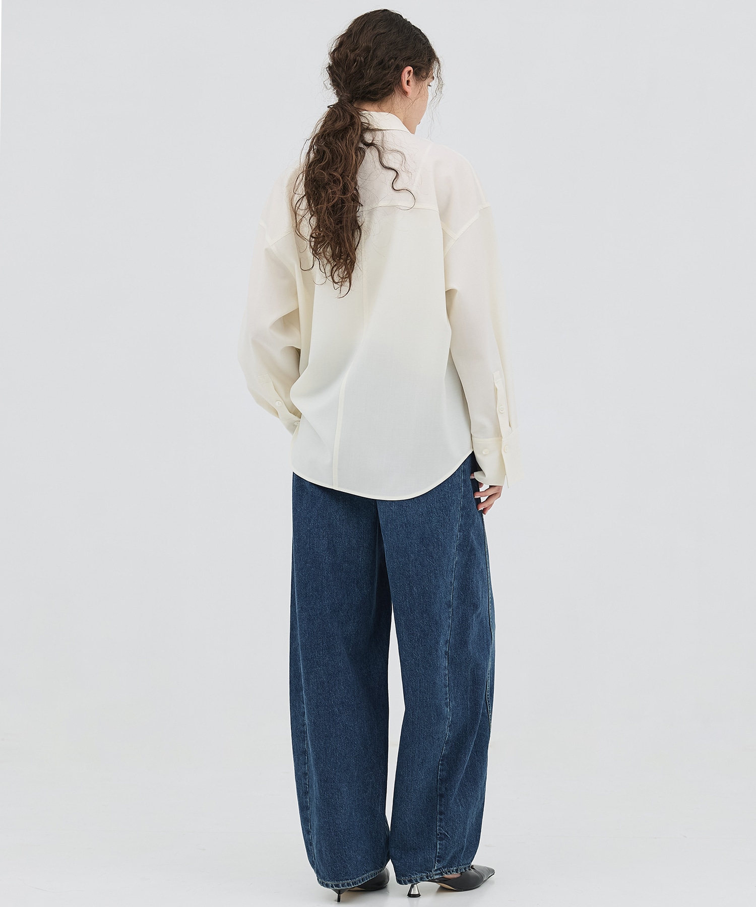 【再入荷|残り3点】ワイドカフスボウタイシャツ