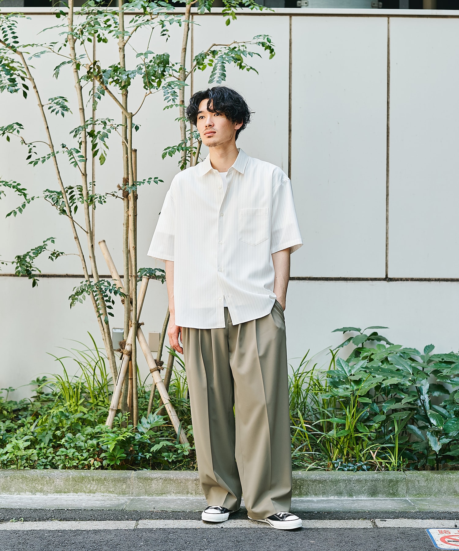 コンフォートリラックスレギュラー半袖シャツ