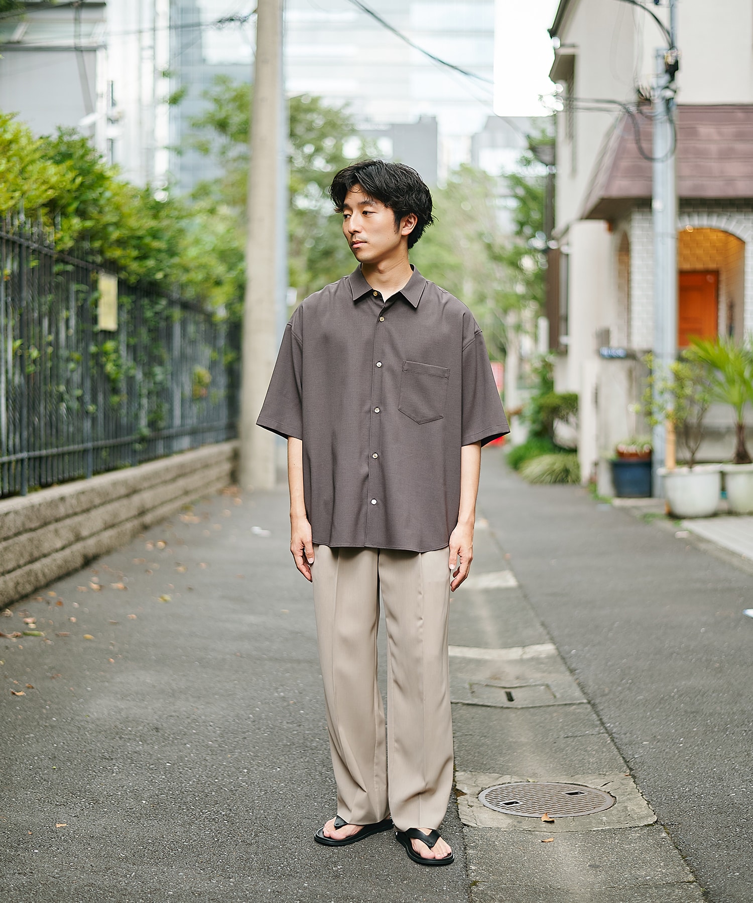 【WEB | 一部店舗限定】SUMMER TRIXION ストレートスラックス