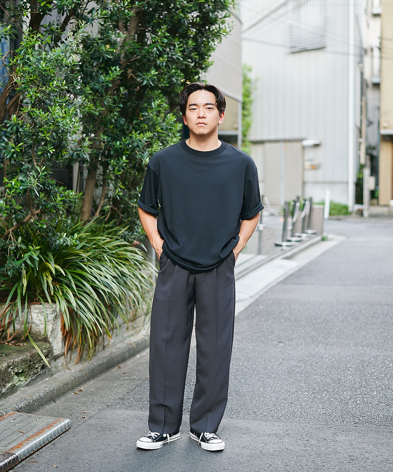 【WEB | 一部店舗限定】SUMMER TRIXION ストレートスラックス