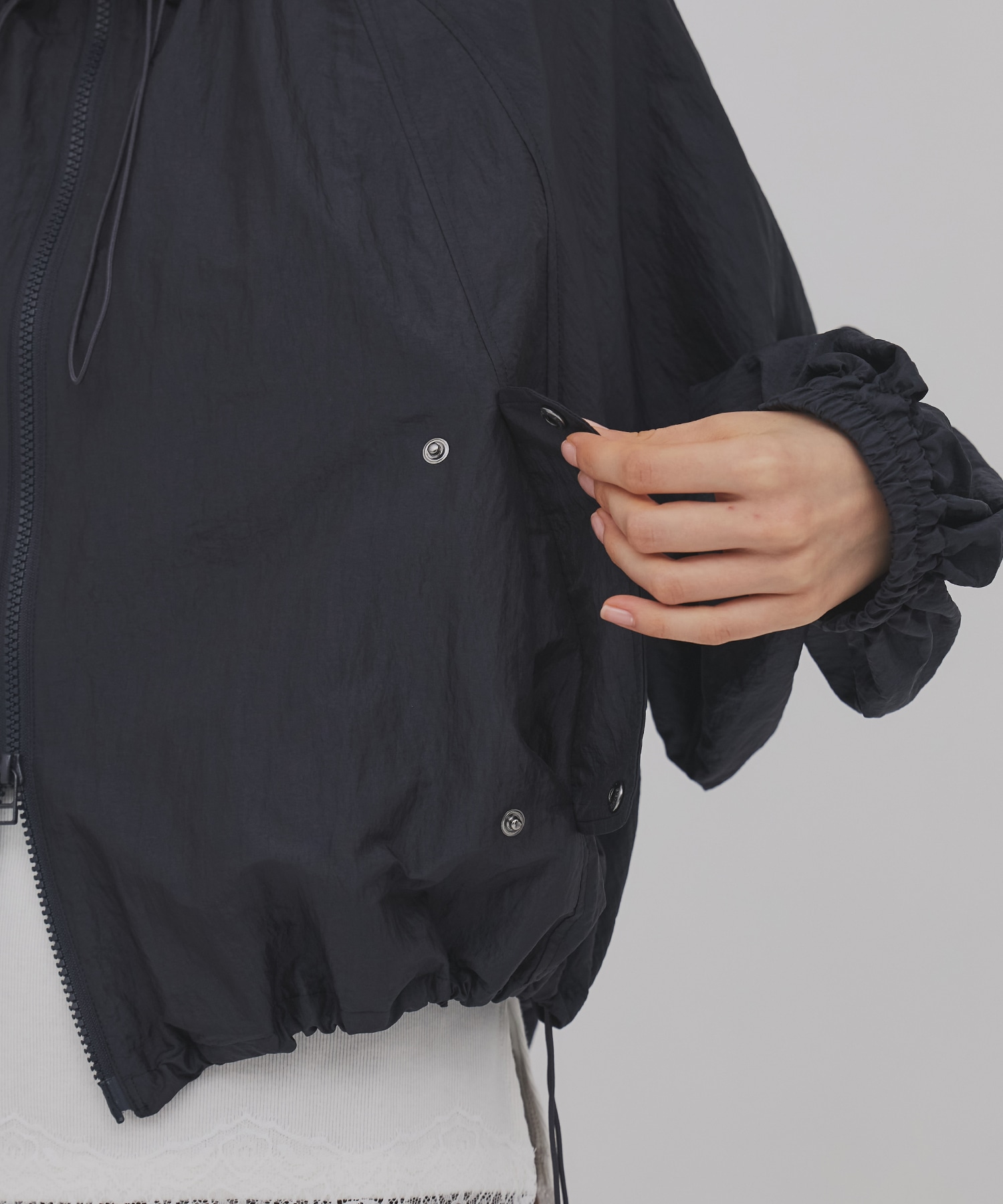【WEBのみ1点入荷|再入荷なし】エアロンスタンドシェルブルゾン