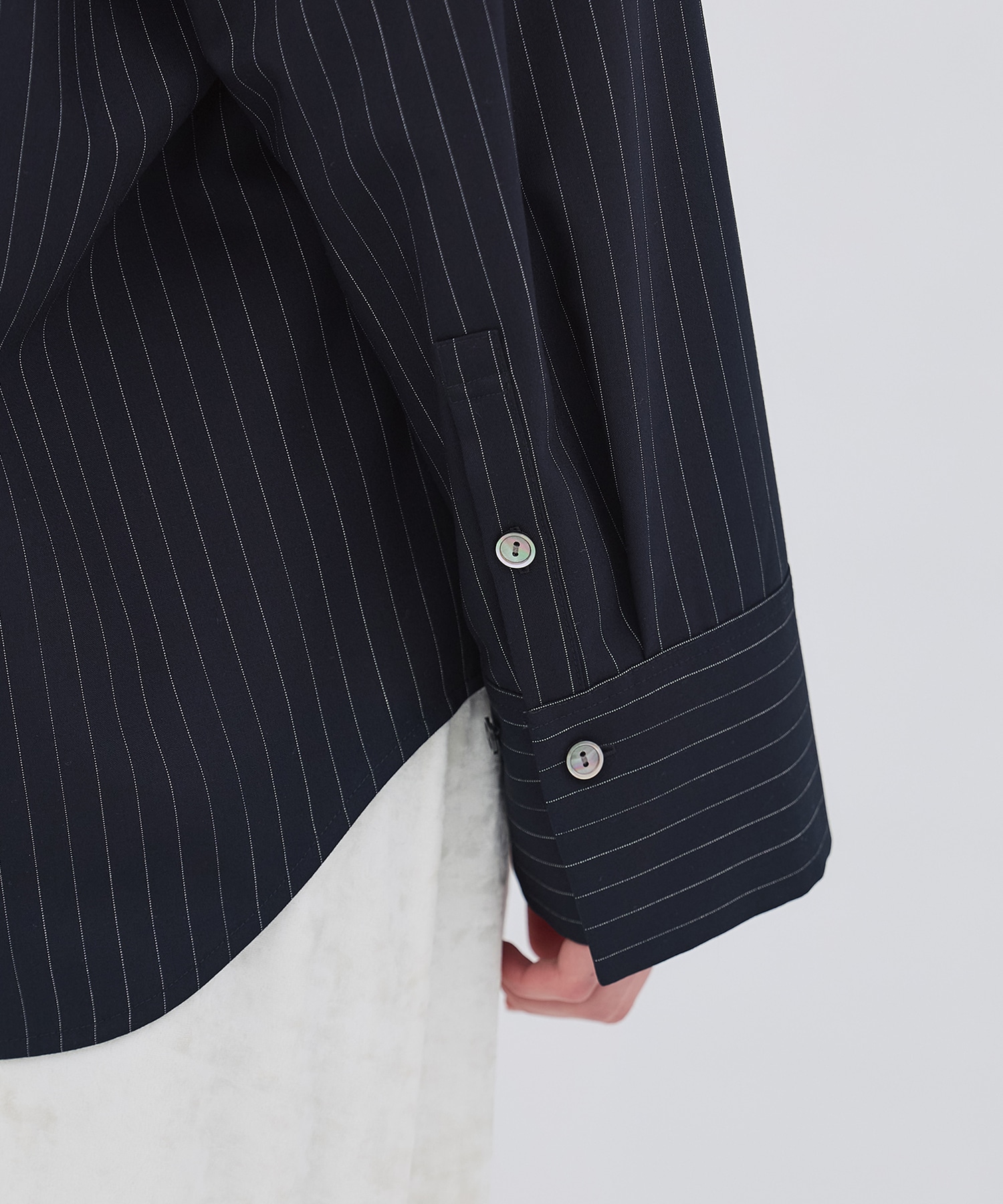 【再入荷|残り2点】ワイドカフスボウタイシャツ
