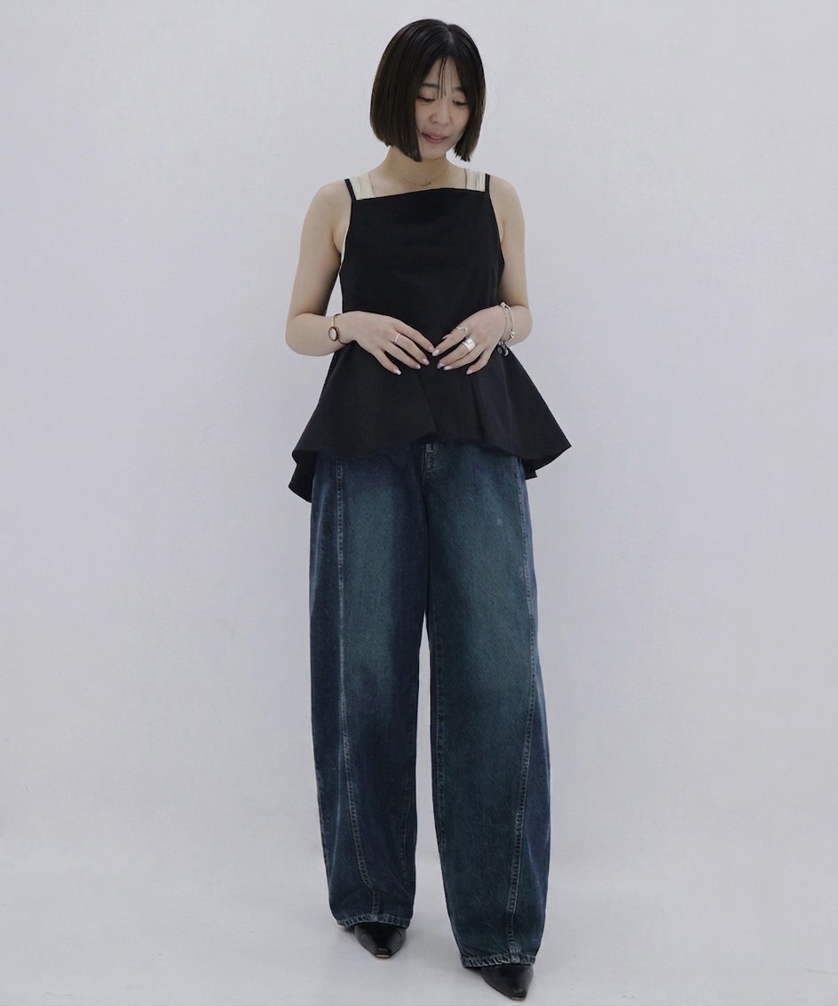 【WEB限定再入荷】PUBLIC DENIM GRY CURVE