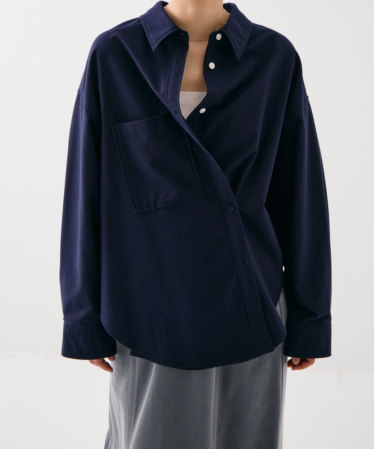 【再入荷|残り僅か】ウォッシュドオックスシャツ