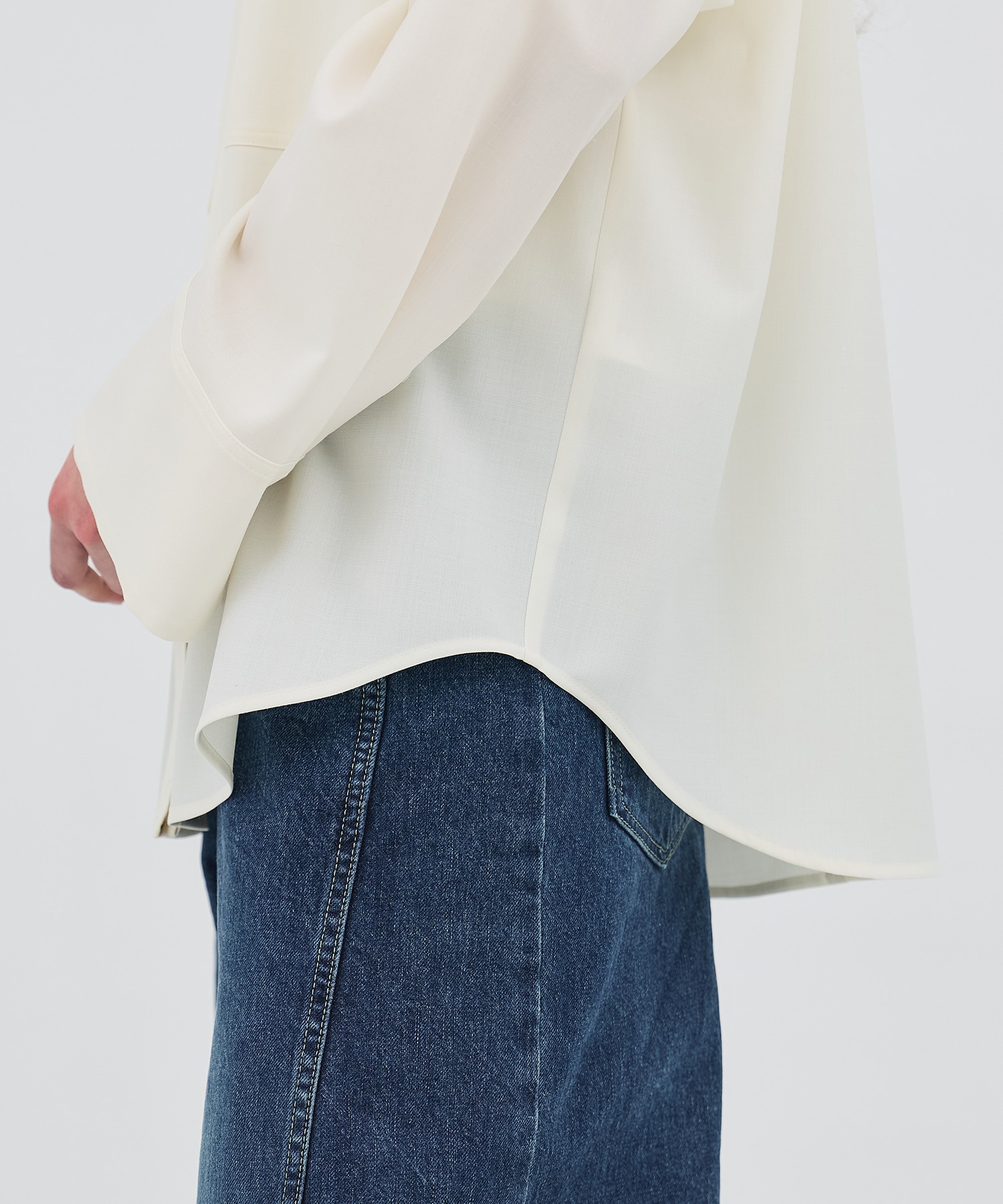 【再入荷|残り3点】ワイドカフスボウタイシャツ