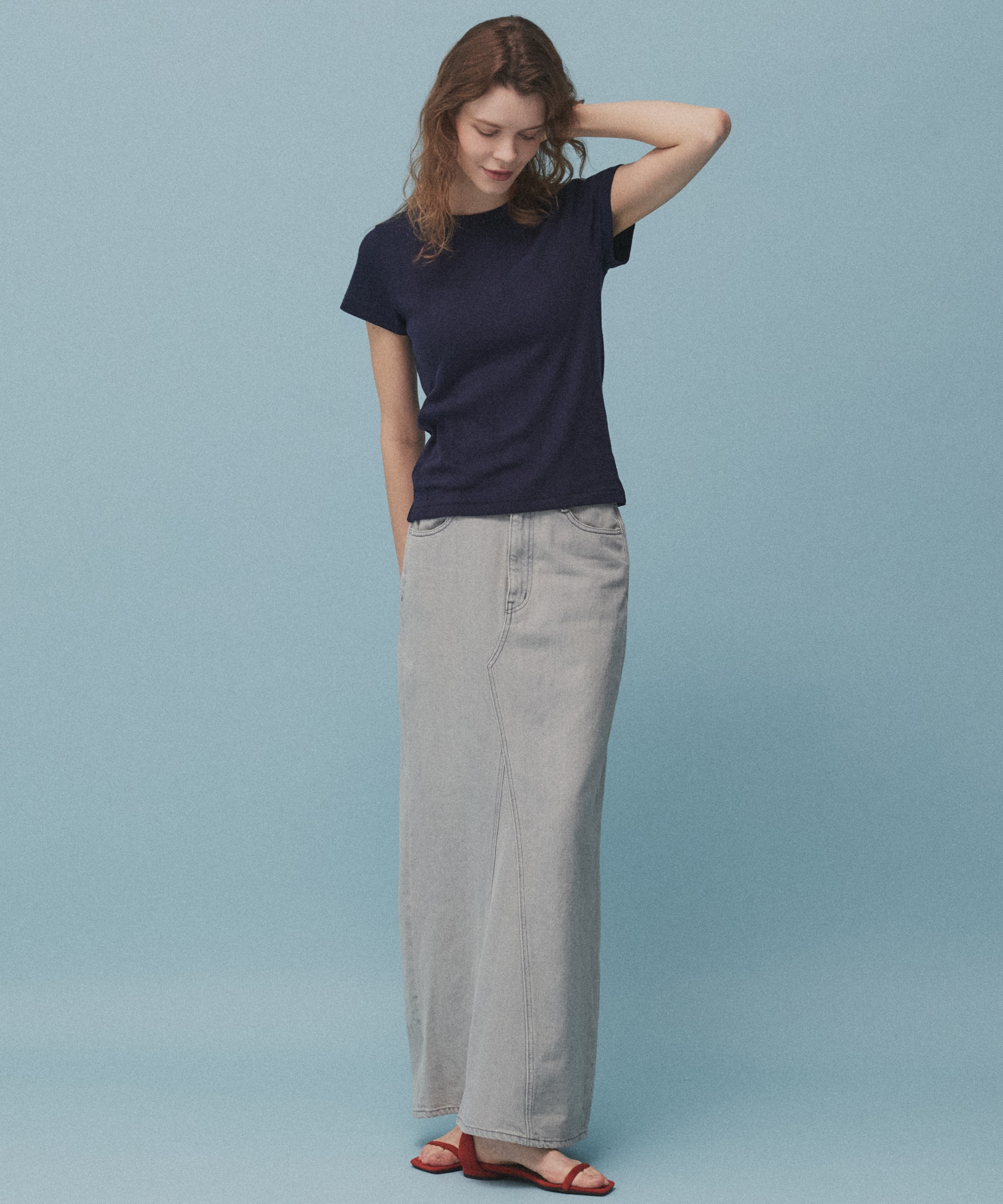 PUBLIC DENIM SKIRT