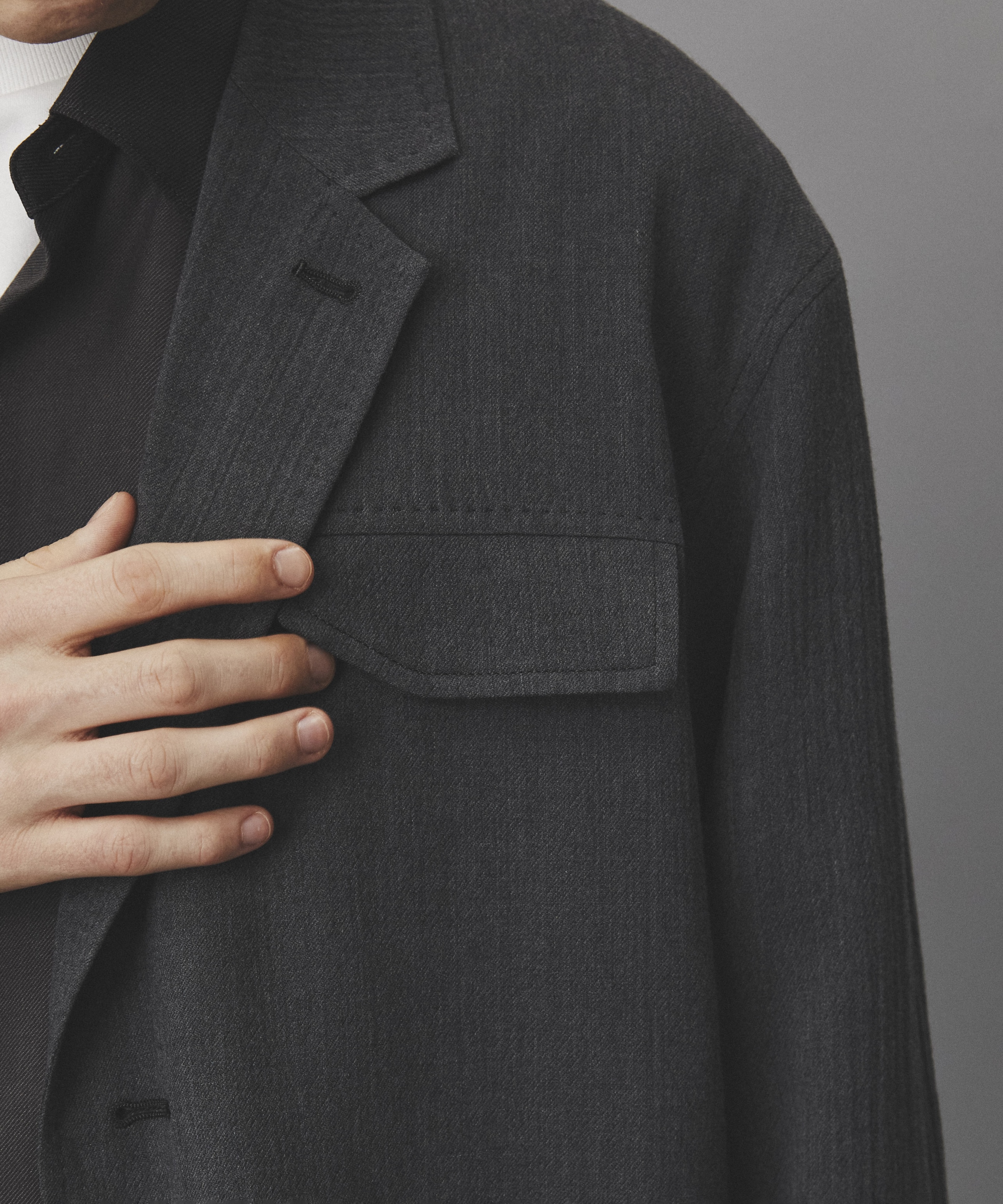 【残りわずか】S170 Wool Gauze Jacket