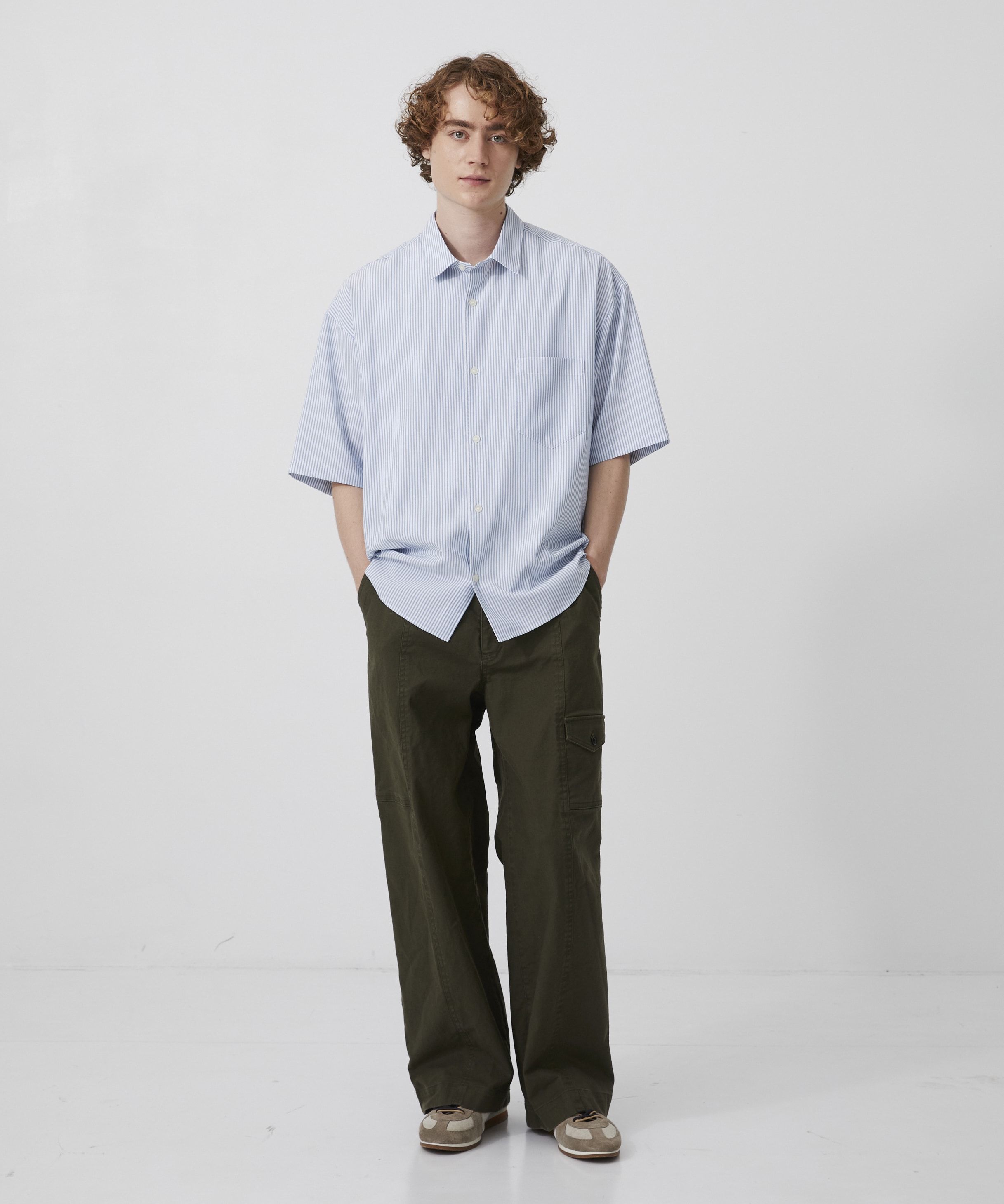 【再入荷】コンフォートリラックスレギュラー半袖シャツ