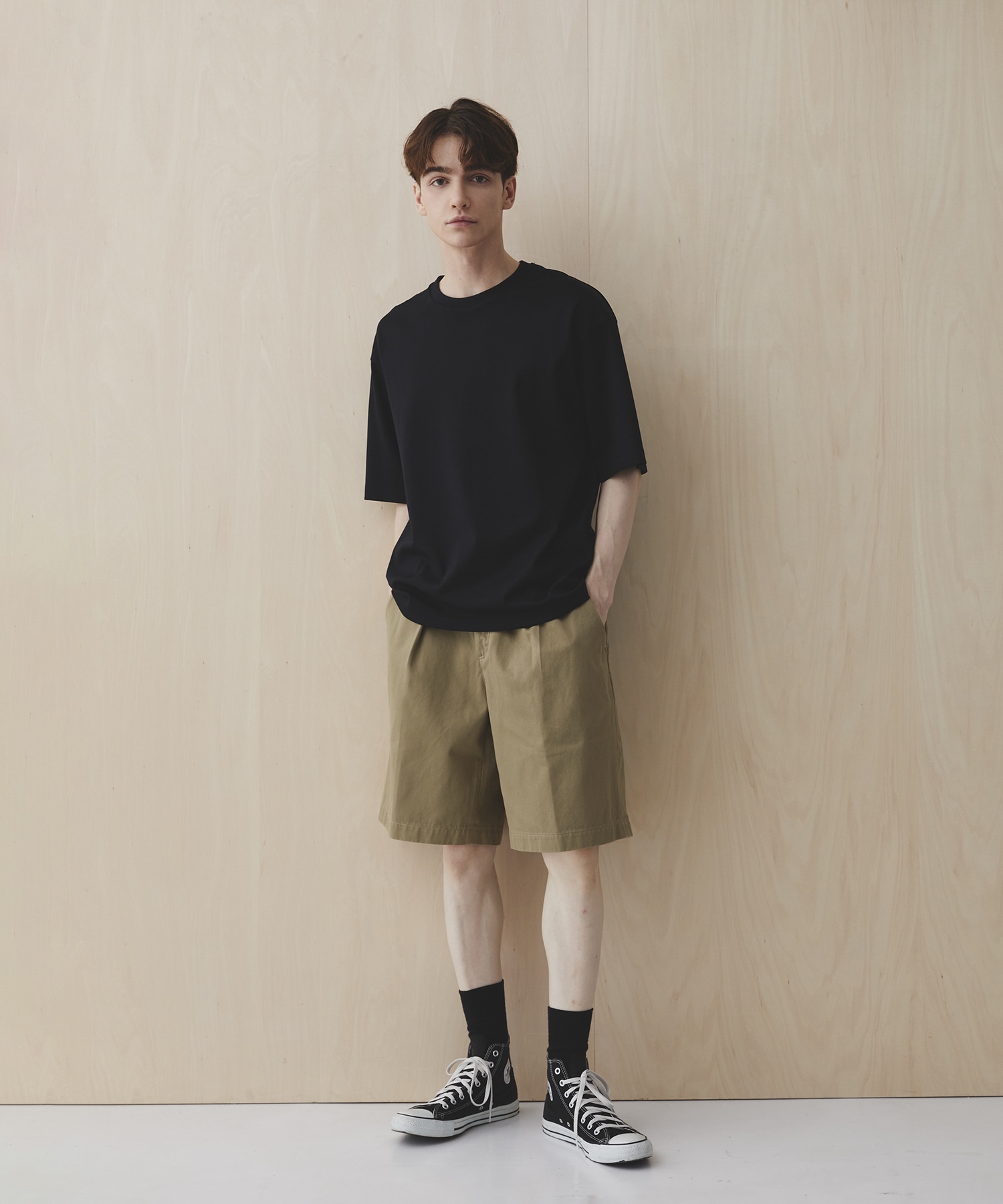 PUBLIC CHINO BUGGY SHORTS