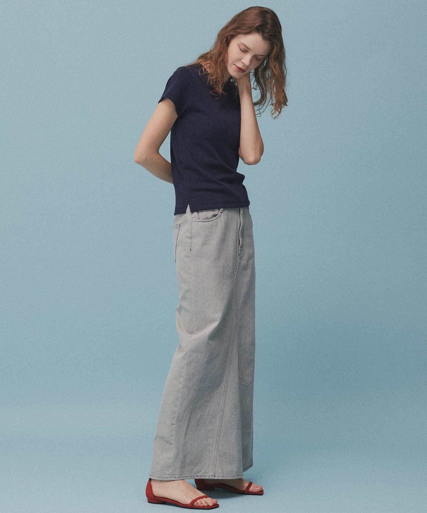 PUBLIC DENIM SKIRT