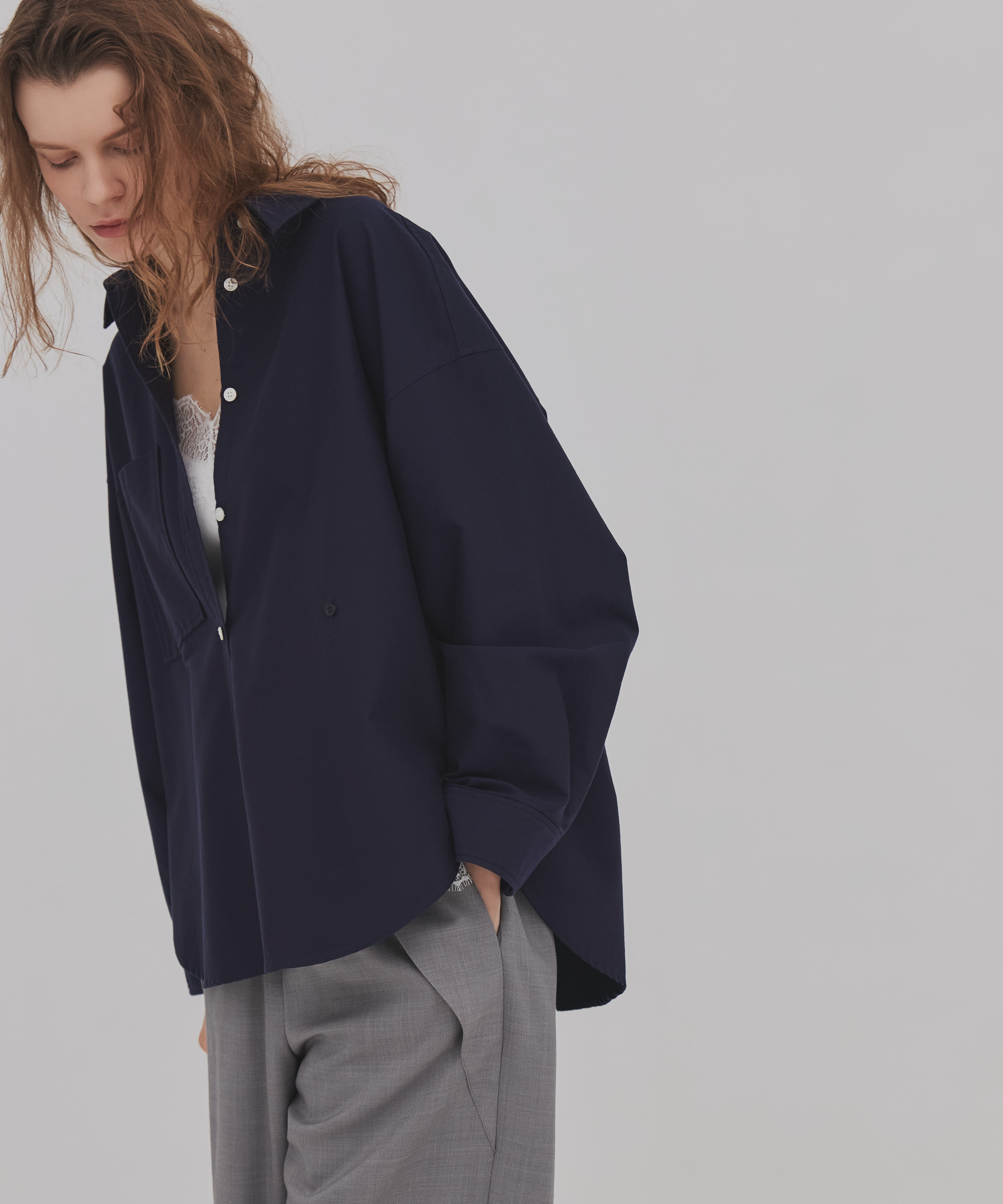 【再入荷|残り僅か】ウォッシュドオックスシャツ