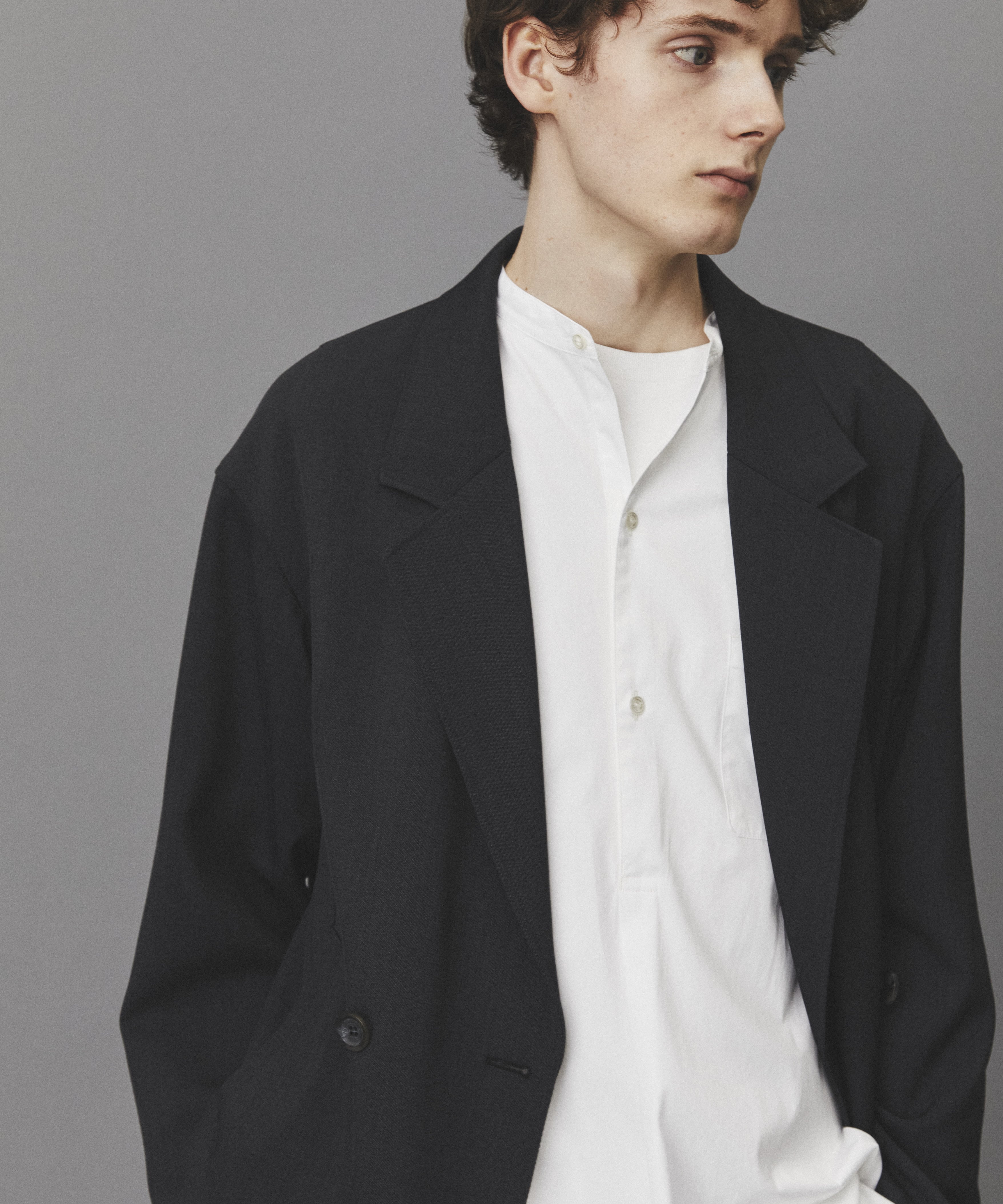 Suvin Giza Band Skipper Shirts