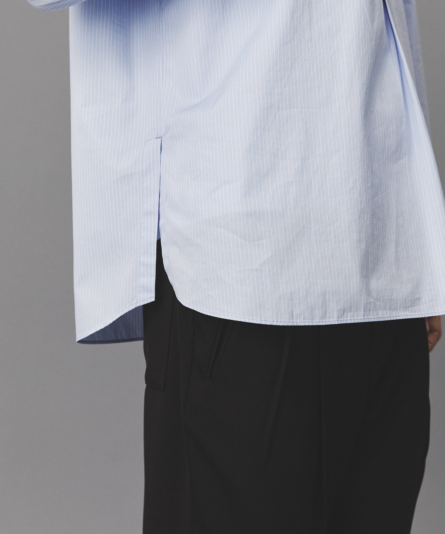 【残りわずか】Suvin Giza Band Skipper Shirts