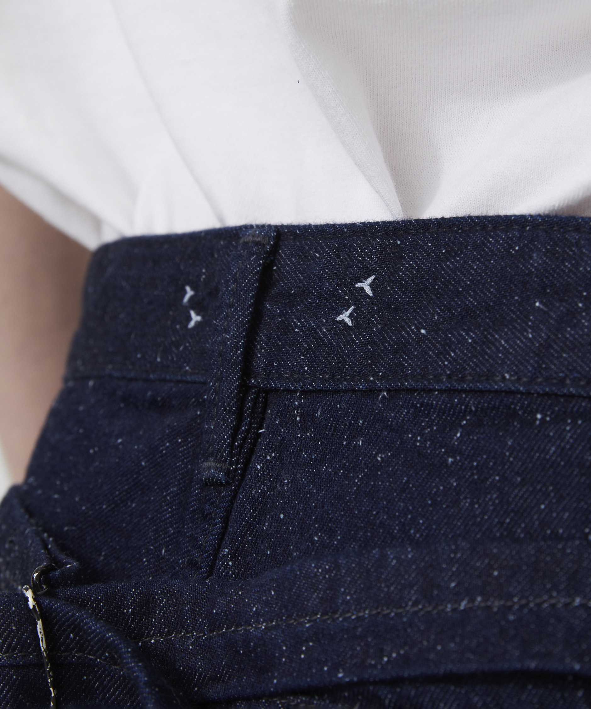Suvin Silknep Denim Pants