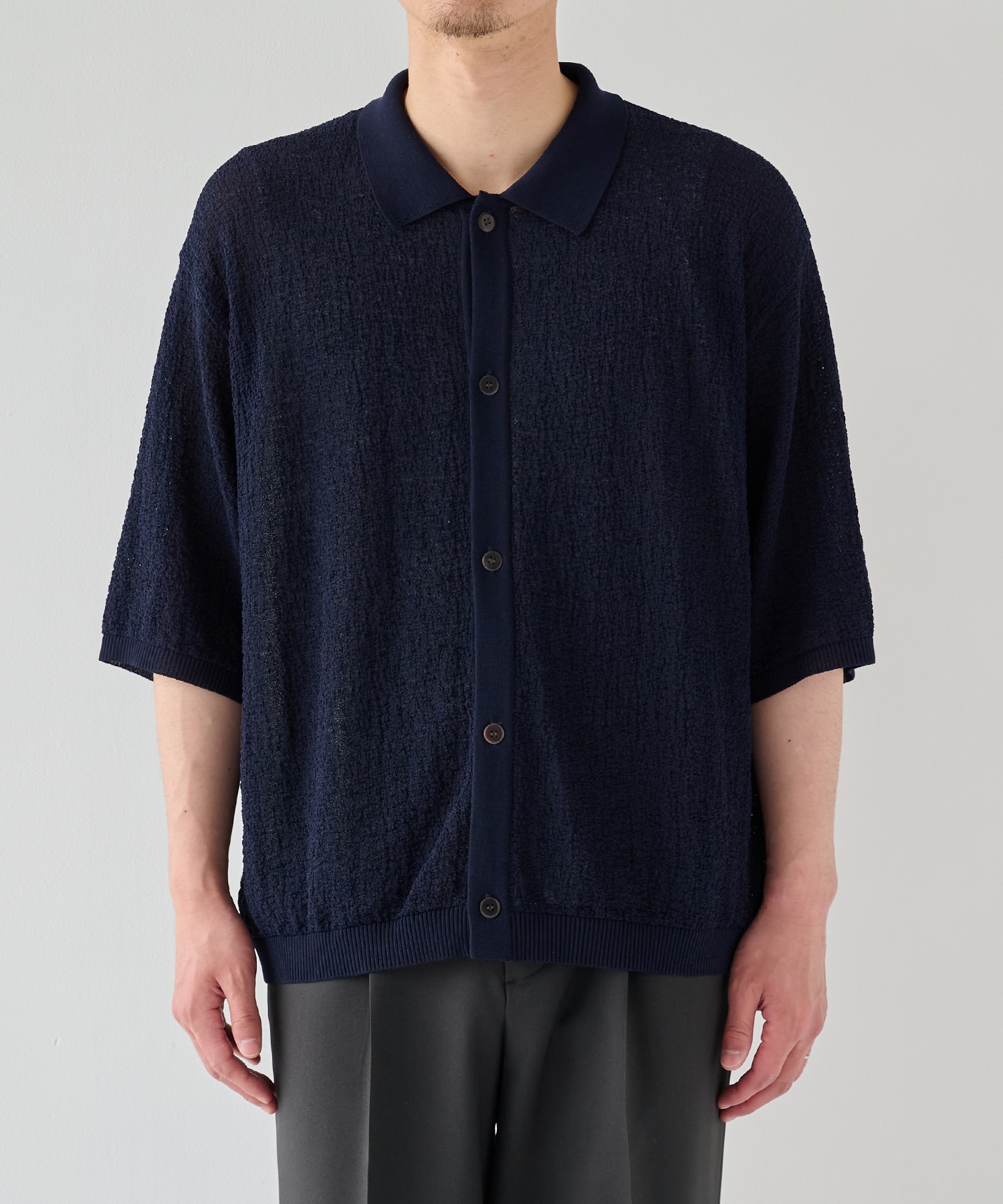 【残りわずか】<P.T>Ice cotton Knit Shirts