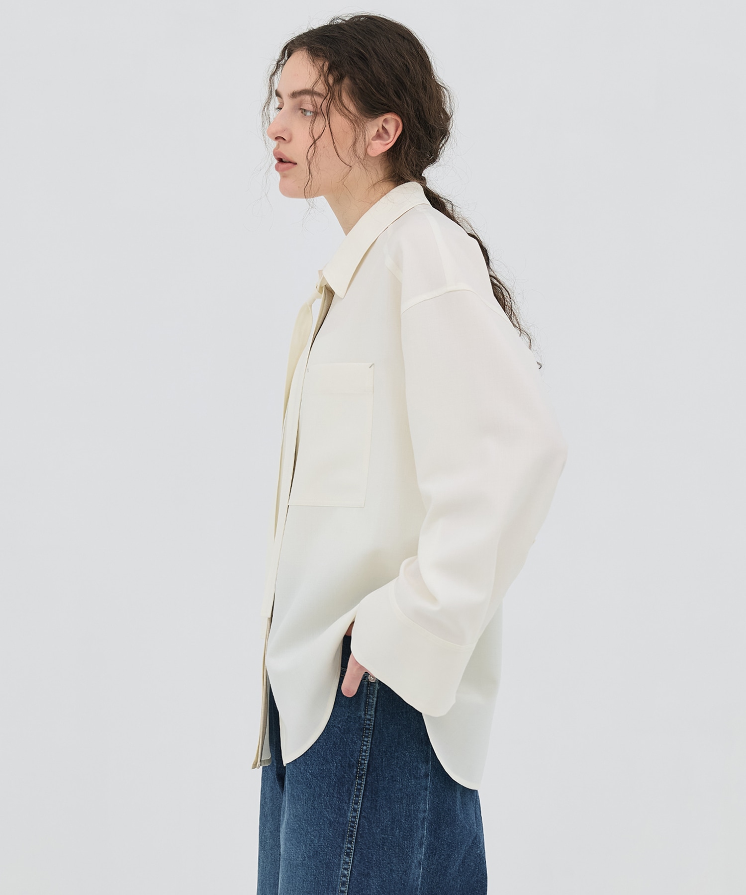 【再入荷|残り3点】ワイドカフスボウタイシャツ