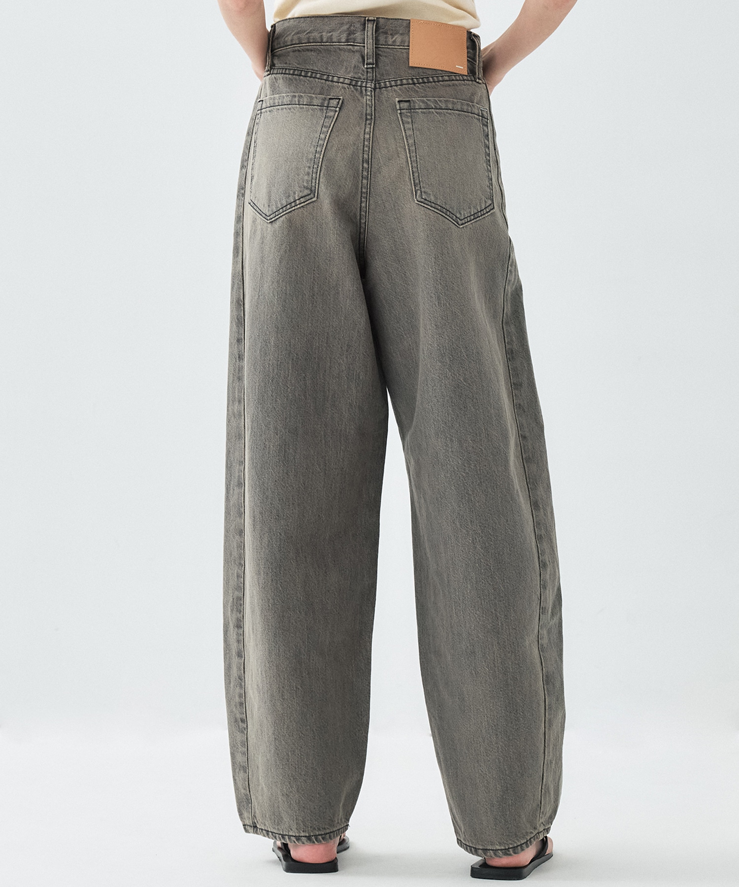 【WEB限定再入荷】PUBLIC DENIM GRY CURVE