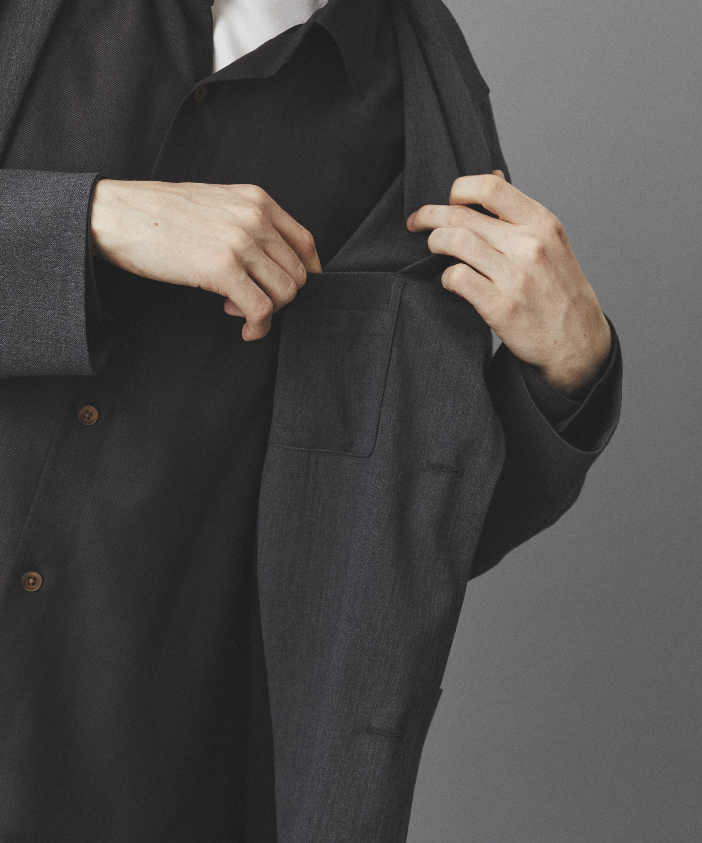 【残りわずか】S170 Wool Gauze Jacket