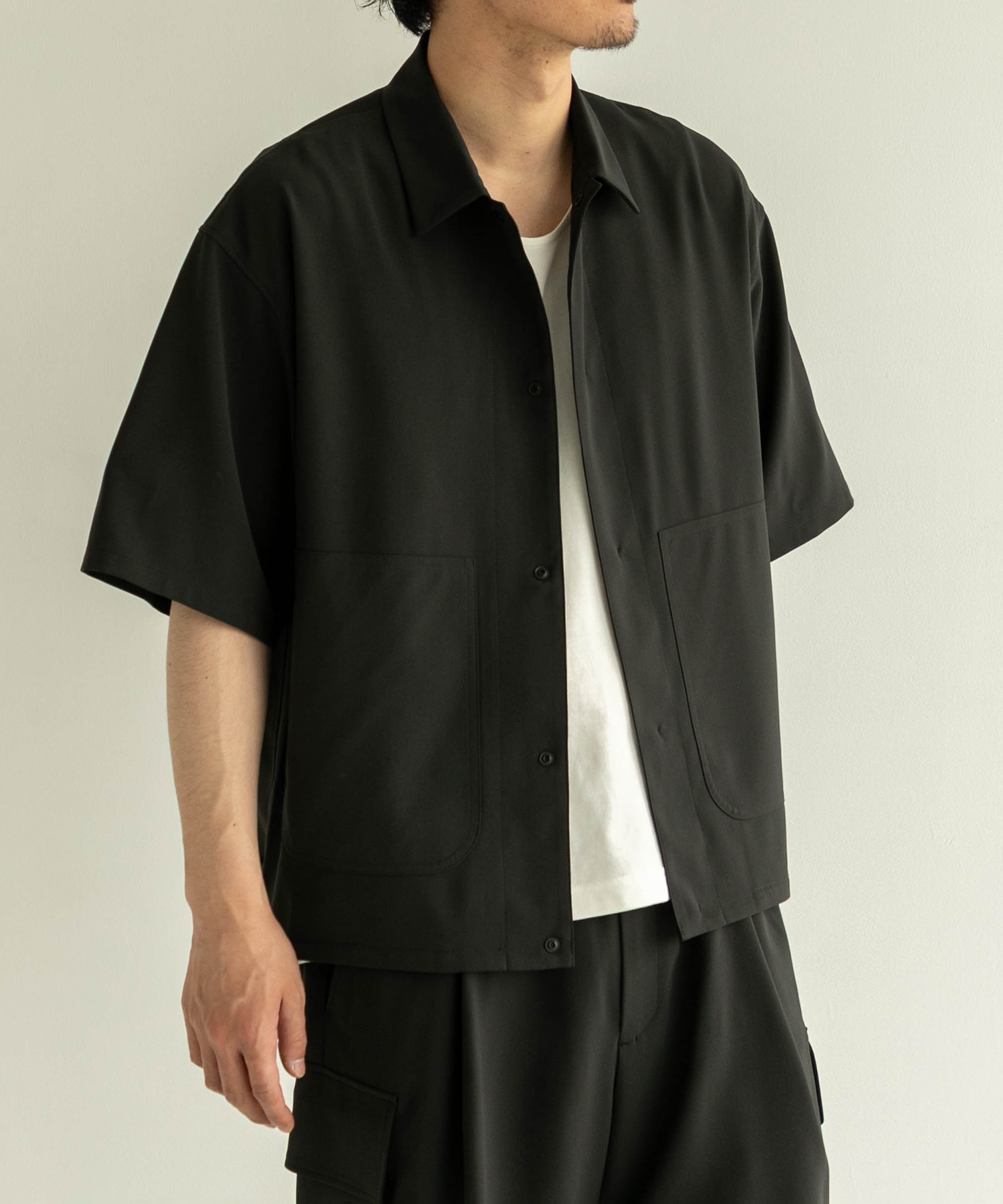 TRIXION ウーリーシャツブルゾンS/S