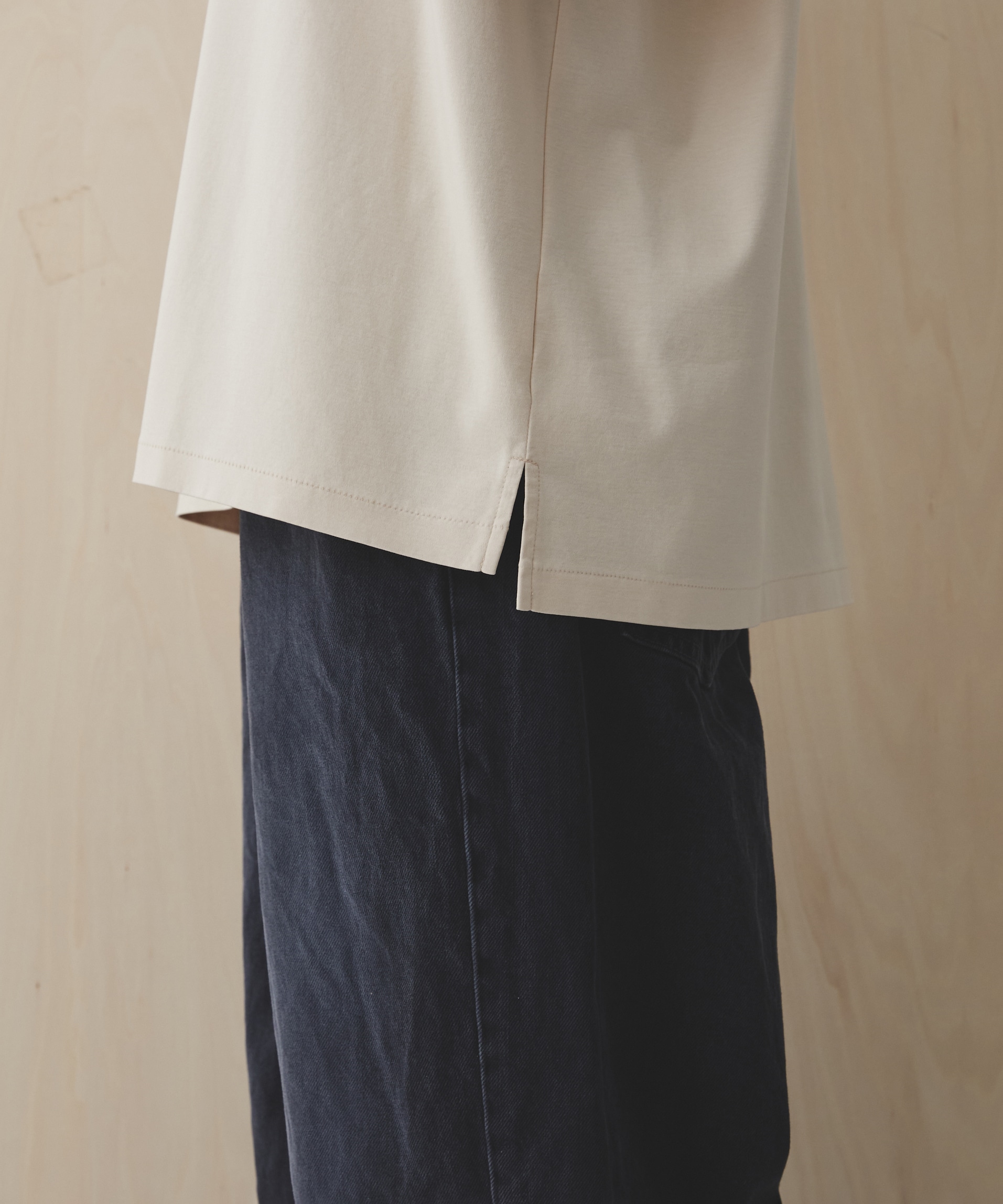 クールタッチコットンリンガーTEE