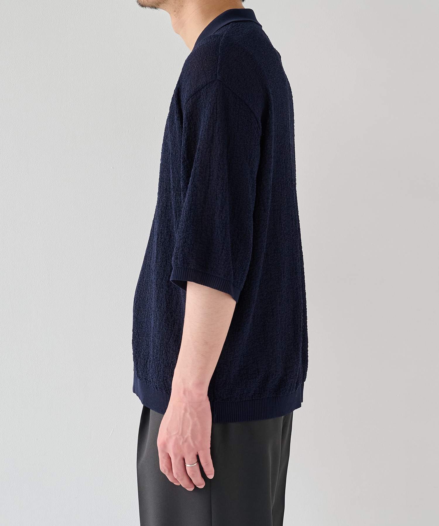 【残りわずか】<P.T>Ice cotton Knit Shirts