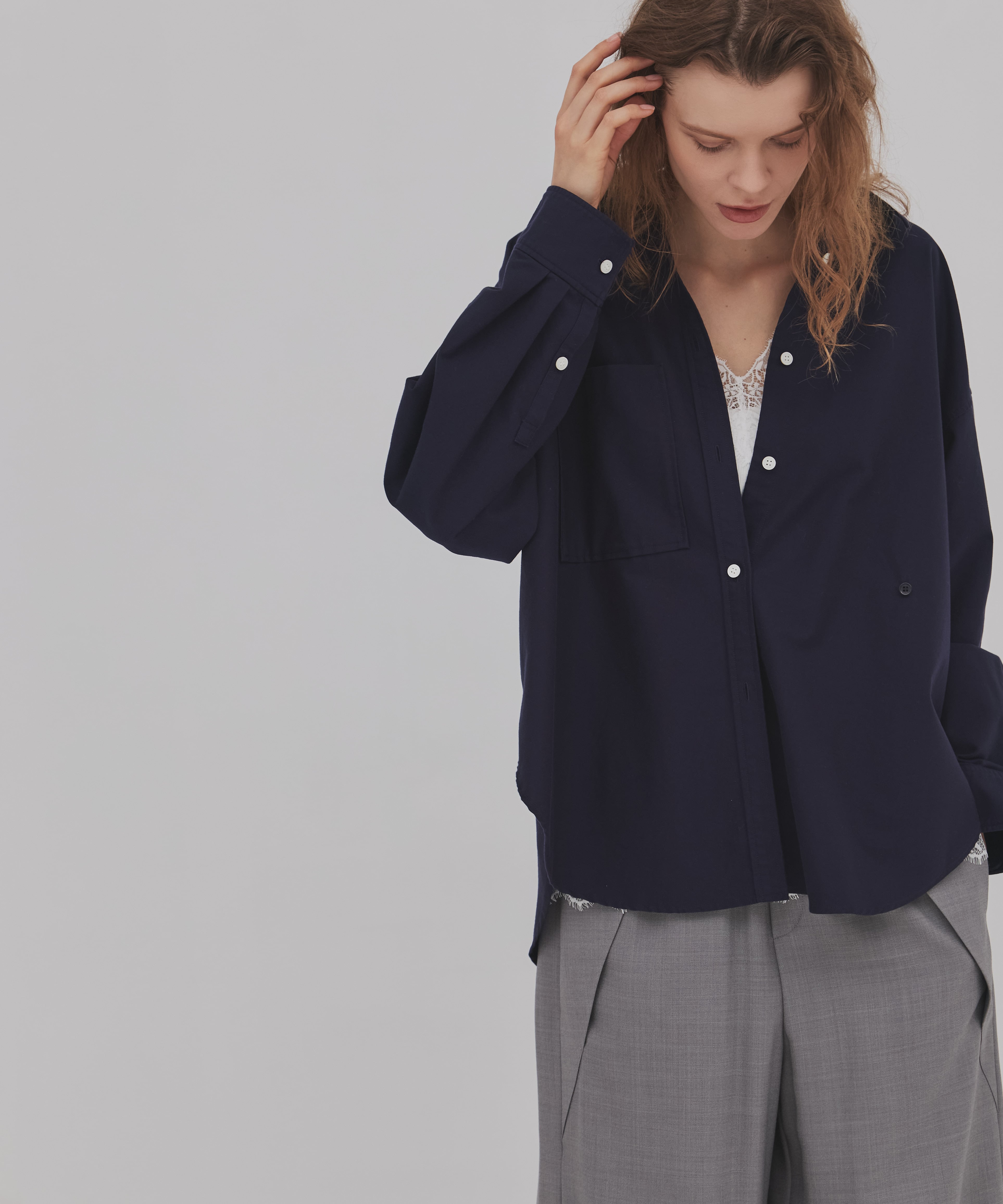 【再入荷|残り僅か】ウォッシュドオックスシャツ