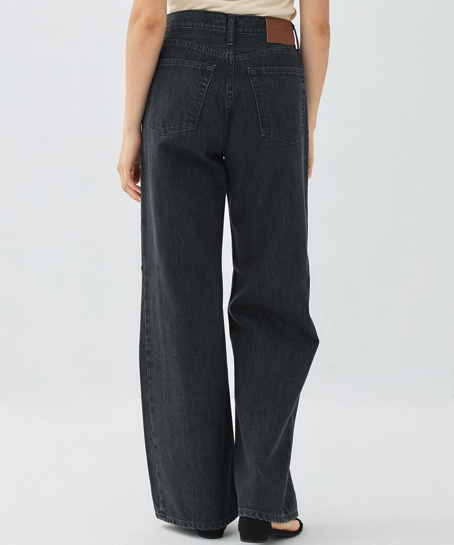 【RENEWAL】PUBLICDENIM BLACKRELAX