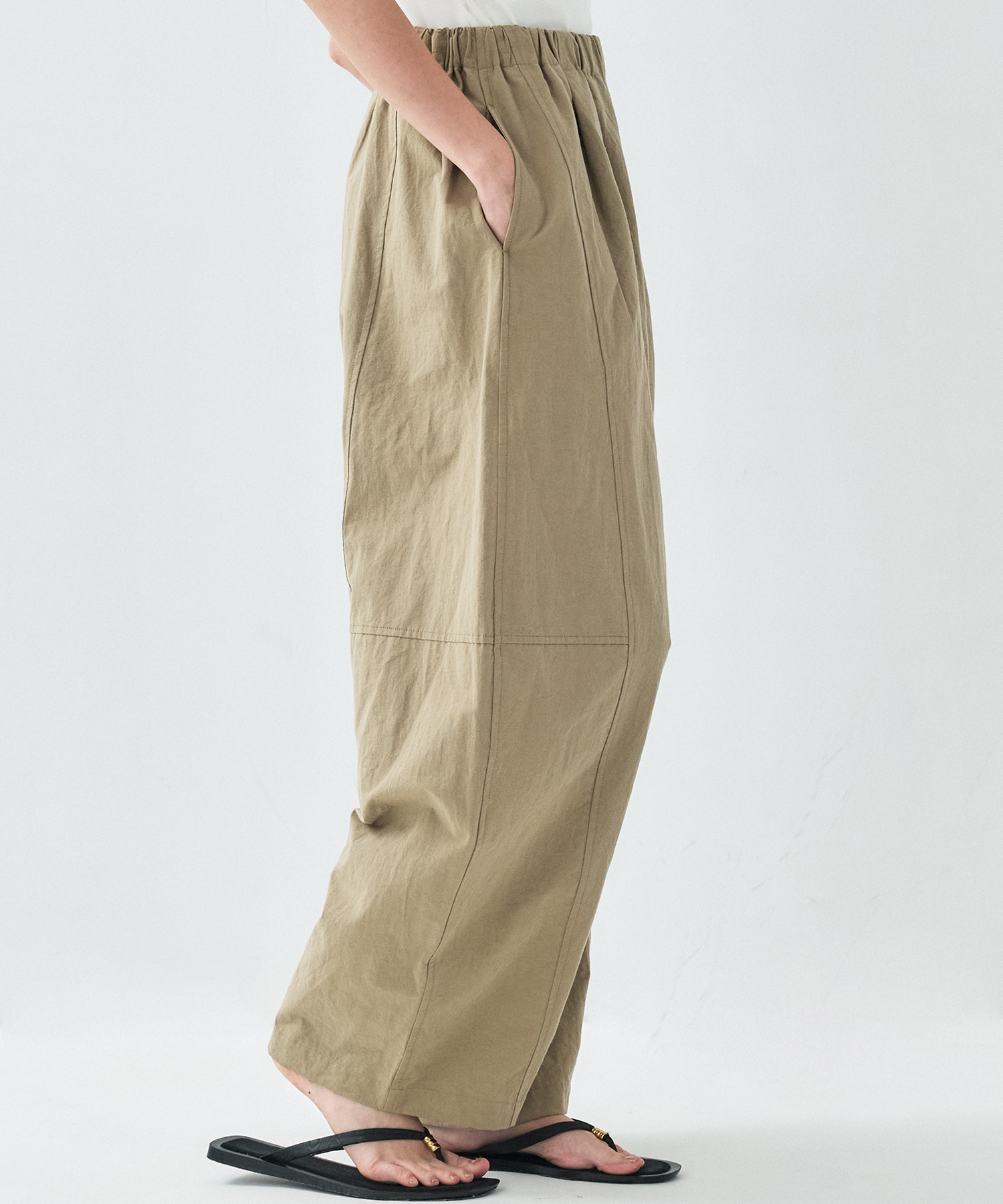 【好評につき再入荷|残り僅か】ドライリネンカーブパンツ