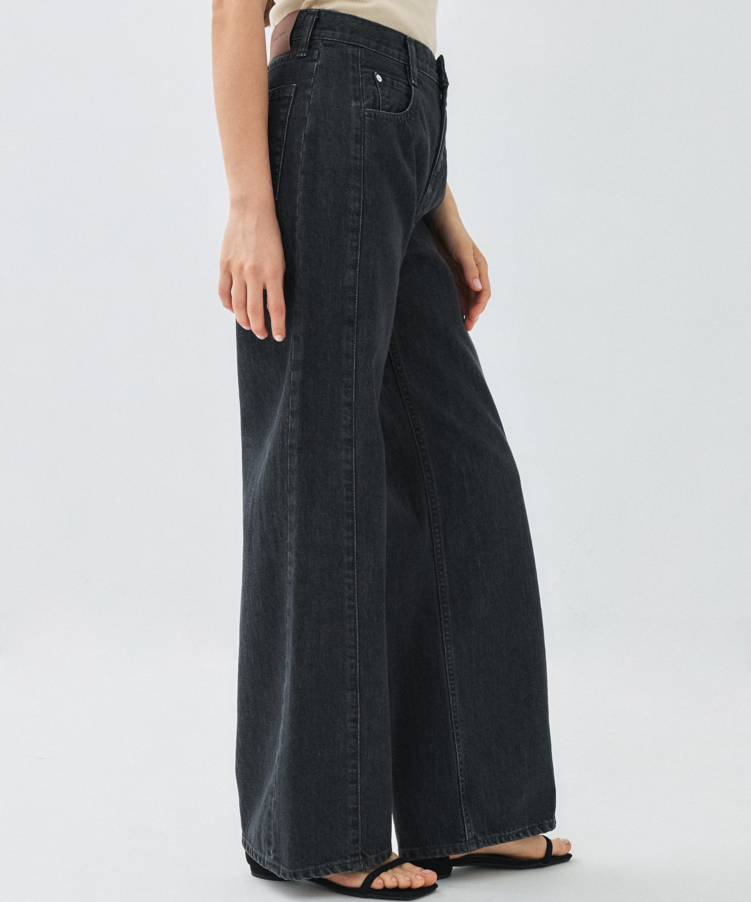 【RENEWAL】PUBLICDENIM BLACKRELAX