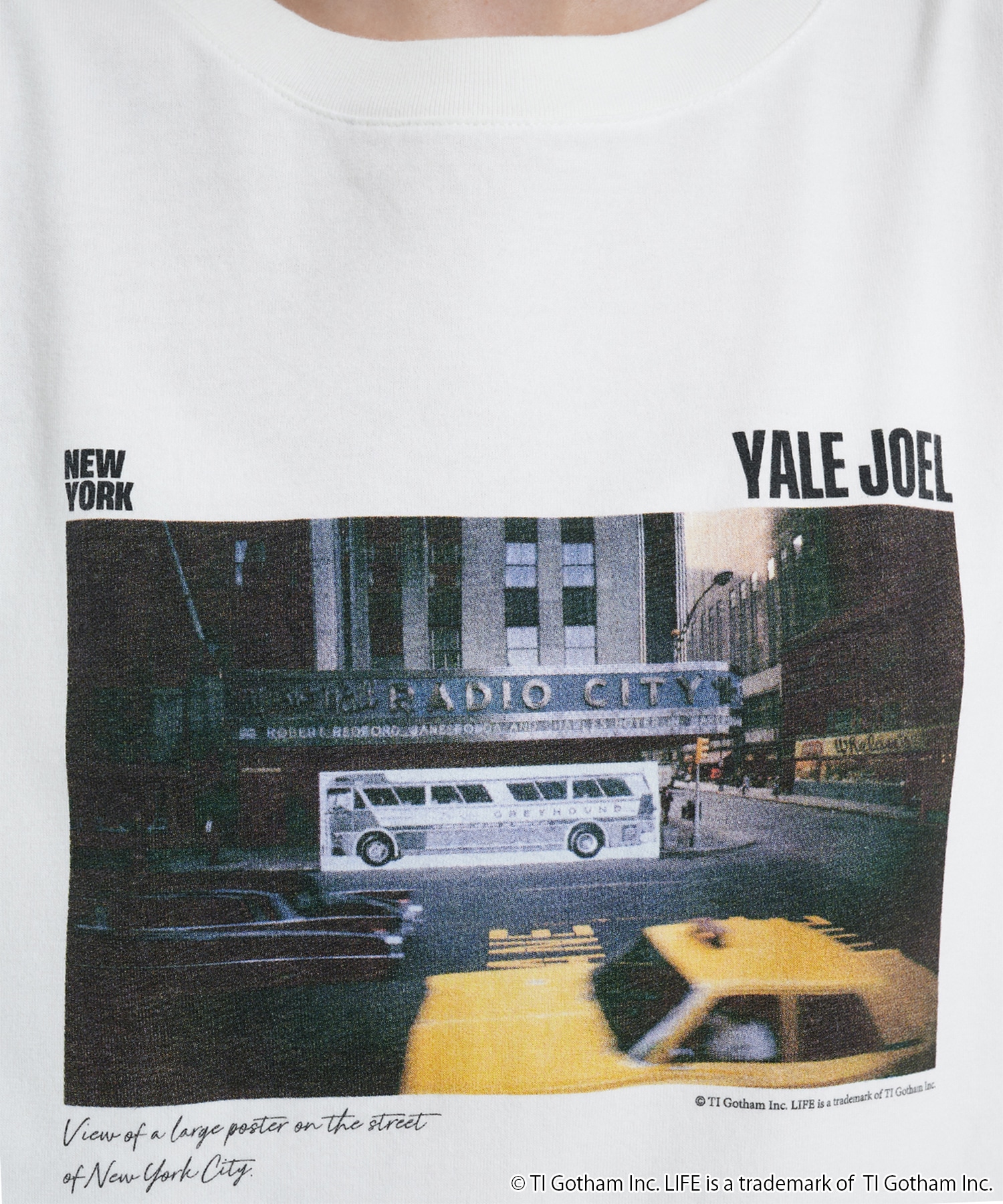 【残り僅か】LIFE PC YALE JOEL TEE