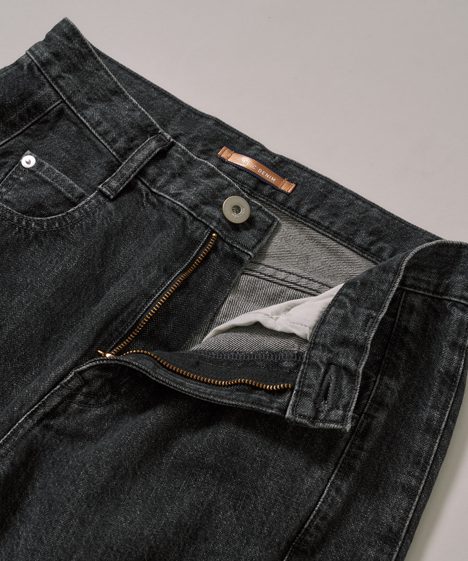 【完売間近】PUBLICDENIM BLACKRELAX