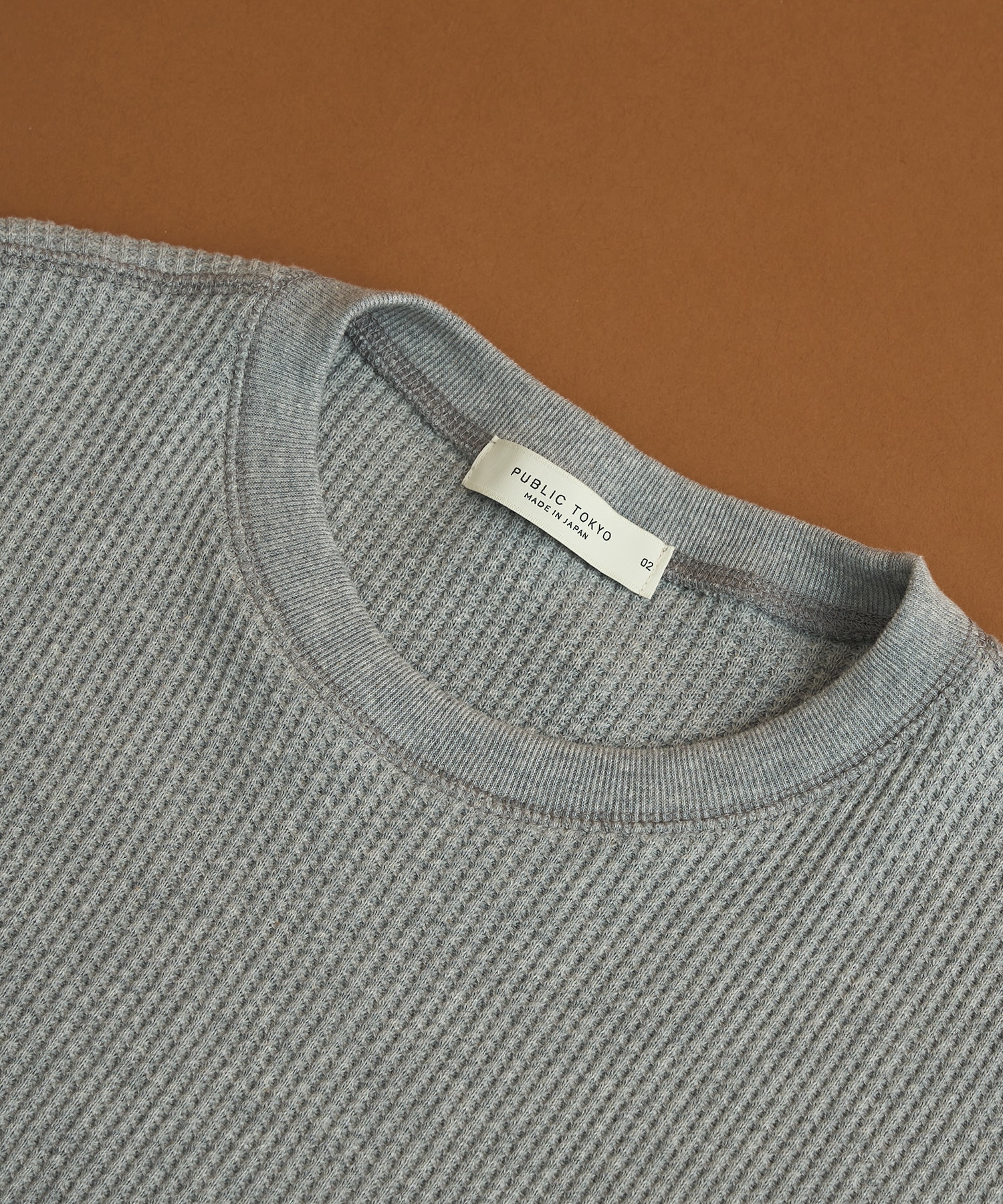 【残りわずか】ラウンドヘムサーマルTEE