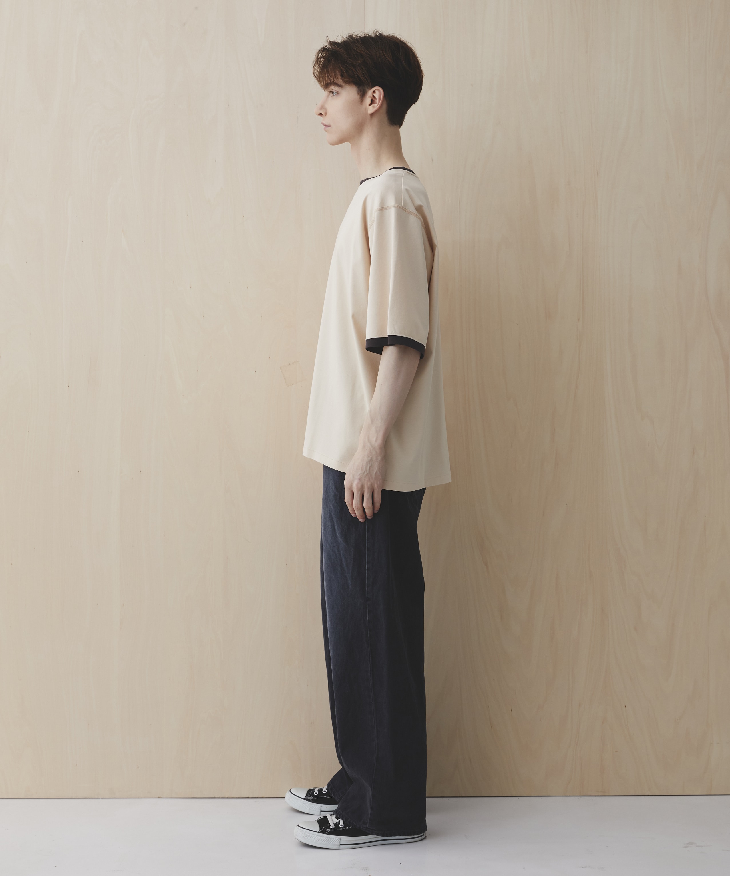 クールタッチコットンリンガーTEE