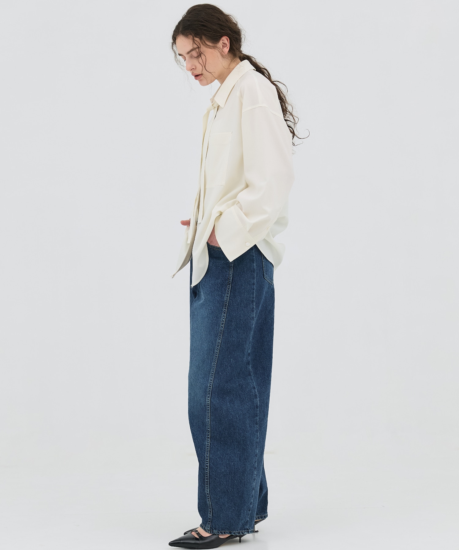 【再入荷|残り3点】ワイドカフスボウタイシャツ