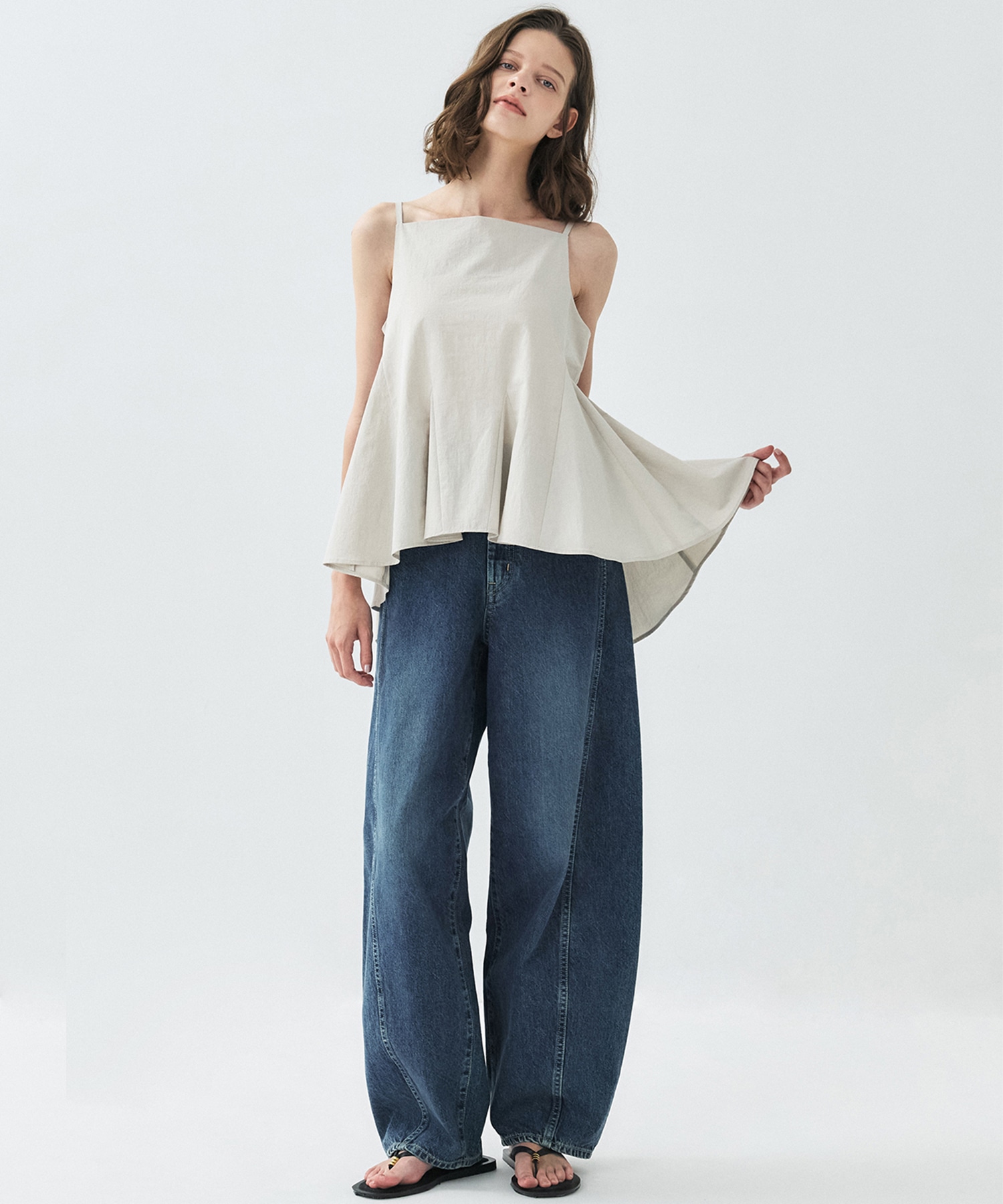 【WEB限定再入荷】PUBLIC DENIM BLU CURVE