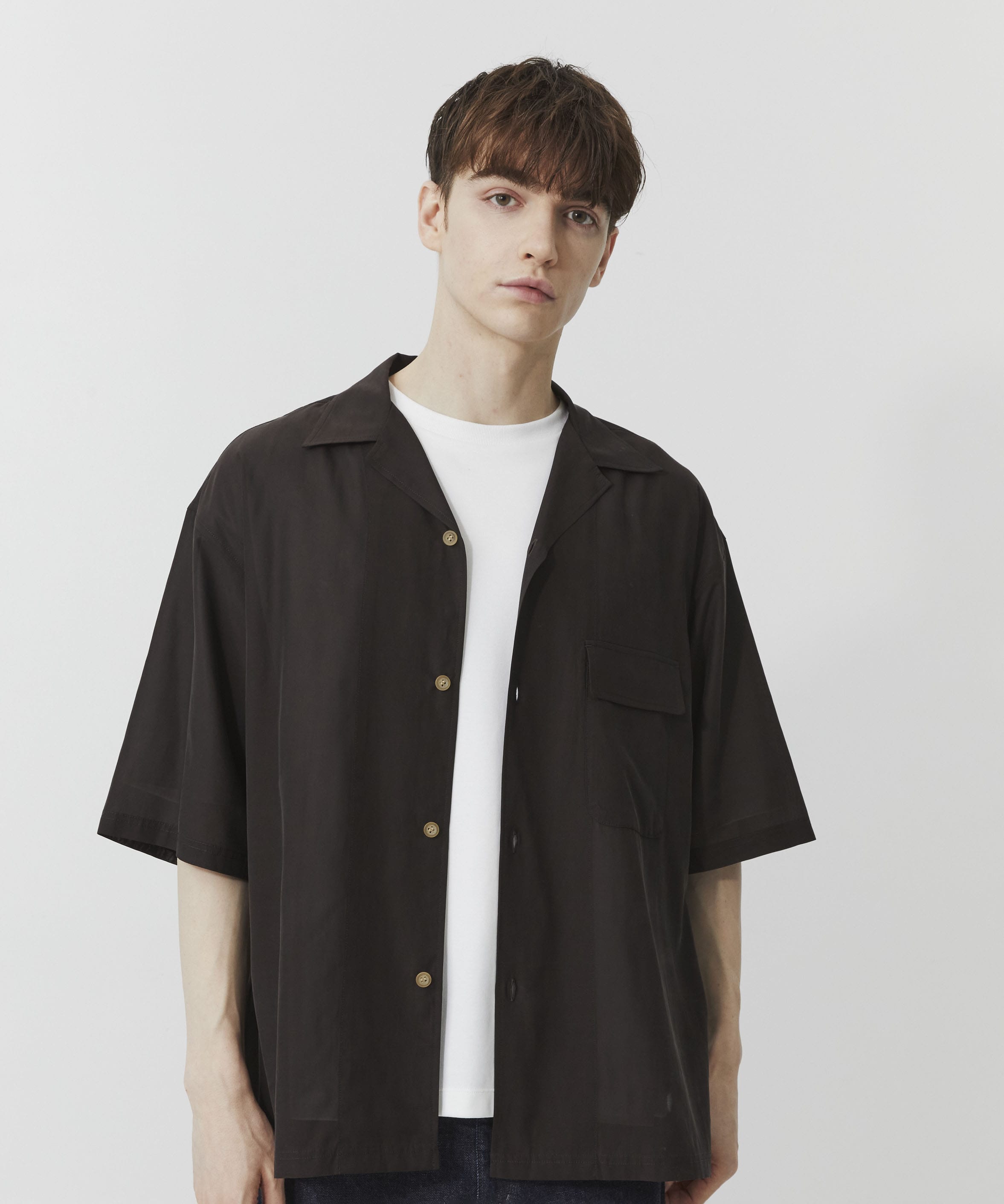 【残りわずか】フィブリルシアーキュプラシャツ