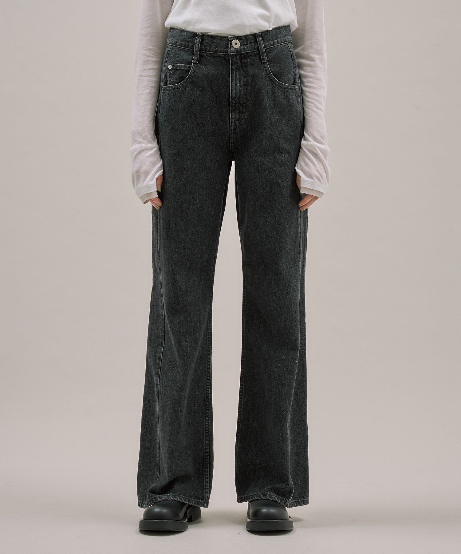 【完売間近】PUBLICDENIM BLACKRELAX
