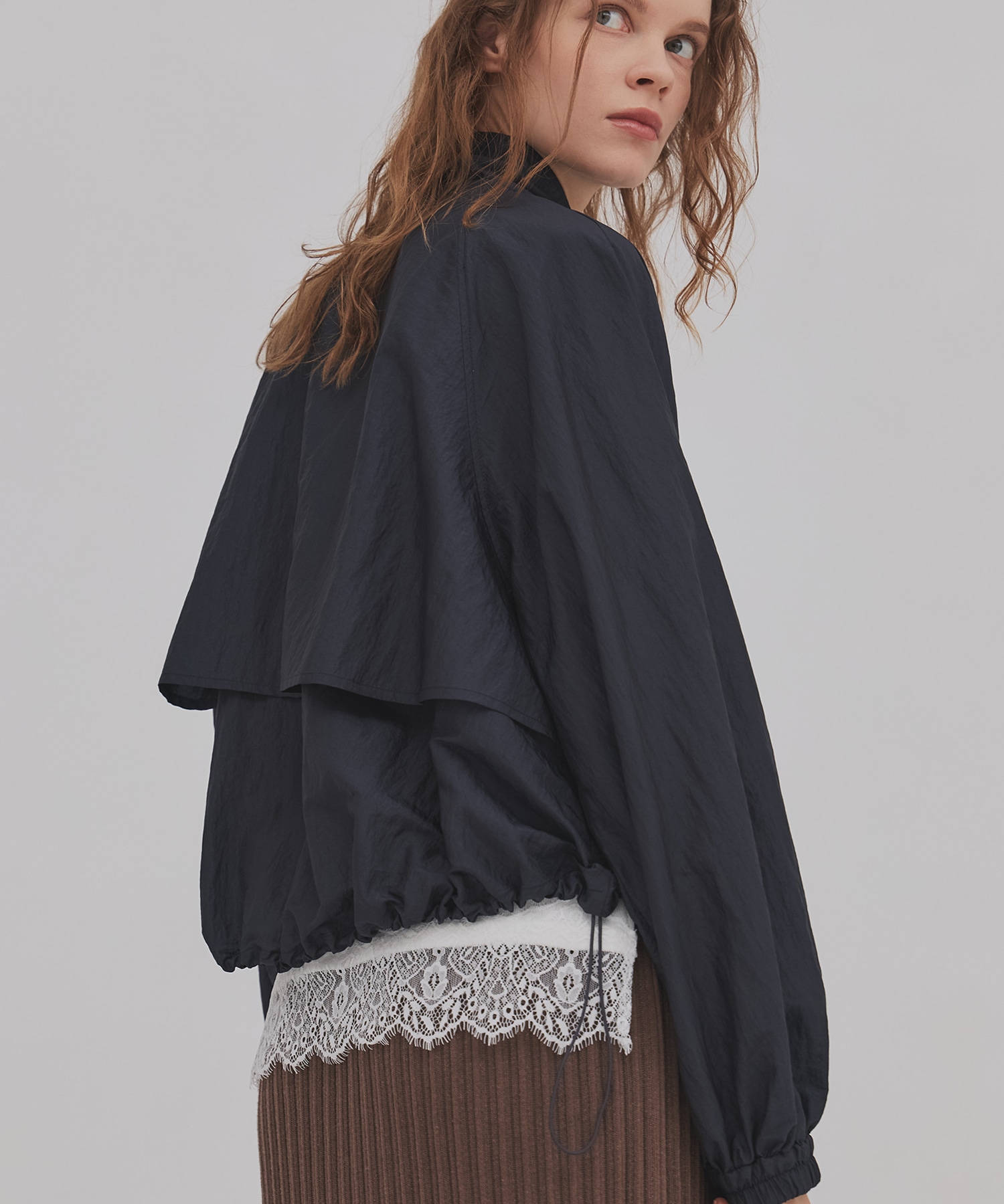 【WEBのみ1点入荷|再入荷なし】エアロンスタンドシェルブルゾン